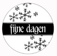 SALE NIEUW cling stempel Christmas Seal Fijne Dagen van Art Journey - 1