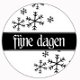 SALE NIEUW cling stempel Christmas Seal Fijne Dagen van Art Journey. - 1 - Thumbnail