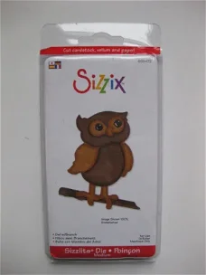 sizzix sizzlits Uil Owl  **nieuw**