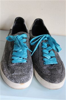 Sneakers glitter - laag model - maat 42 - 4