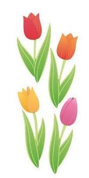 SALE NIEUW Jolee's By You Dimensional Stickers Tulips. - 1
