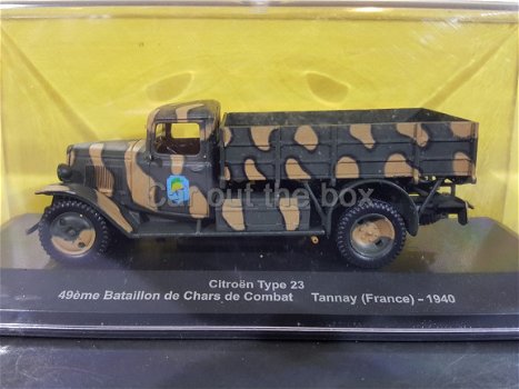 Citroen Type 23 groen 1:43 Atlas / Ixo - 2