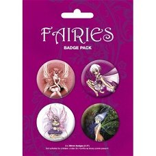 Fairies buttons bij Stichting Superwens!