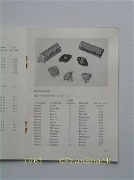 NS [1961] ELONCO, voorraadlijst, Philips/ Elonco - 3