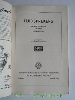 [1961] Luidsprekers, redactie Radio Bulletin, De Muiderkring. #1 - 2
