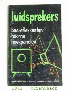 [1961] Luidsprekers, redactie Radio Bulletin, De Muiderkring. #2