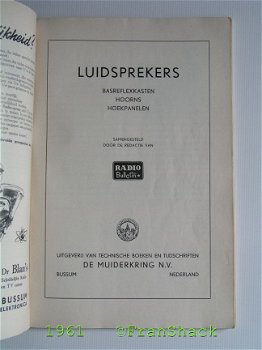 [1961] Luidsprekers, redactie Radio Bulletin, De Muiderkring. #2 - 2