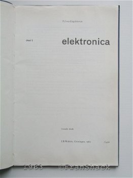 [1963] Electronica deel 1, Engelshoven van, Wolters - 2