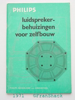[1971] Luidsprekerbehuizingen voor zelfbouw, Philips - 1