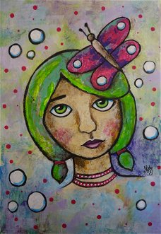 Whimsical girl