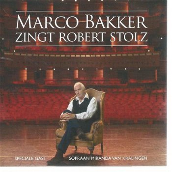 Marco Bakker - Zingt Robert Stolz (CD) Nieuw - 1
