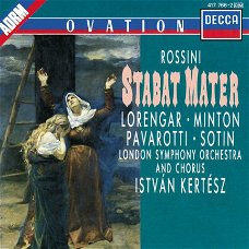 Istvan Kertesz - Rossini: Stabat Mater / Lorengar, Minton, Pavarotti, Kertesz  CD  Nieuw