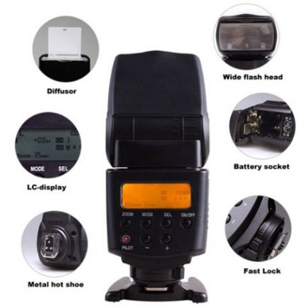 Falcon Eyes Draadloze TTL Speedlite DHT-138AZ-N voor Nikon - Afbeelding 4