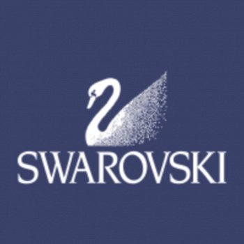 swarovski oorbellen swan collection met roze hart crystal 1001oorbellen - 2