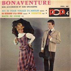 Bonaventure son accordéon et son Orchestre : EP