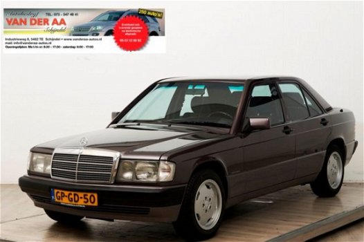 Mercedes-Benz 190-serie - 2.5 Turbo Diesel Class uitvoering, TopstaatBovag Bedrijf - 1