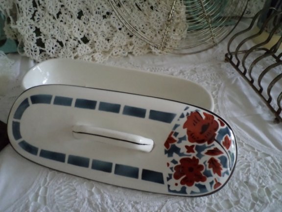 Mooi brocante kammenbakje Nimy Belge - nr. 1