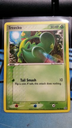 Treecko 70/106 Ex Emerald - nr. 1
