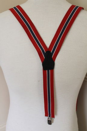 Bretels rood/blauw - Afbeelding 2