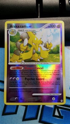 Alakazam holo 2/123 (reverse) Diamond and Pearl Mysterious Treasures nm