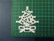 41 KERST basis stansje kerstboom met strikje - 2 - Thumbnail