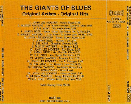 CD - Giants of Blues - 2