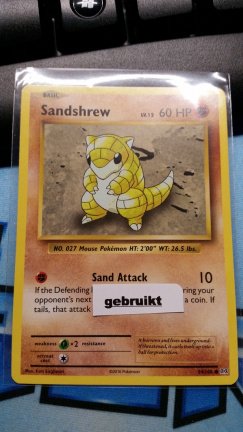 Sandshrew 54/108 XY Evolutions gebruikt - nr. 1