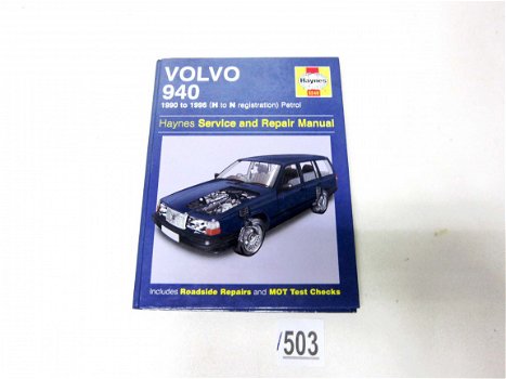 Haynes Owners Workshop Manual Volvo 940 90-96 (1503) - 1