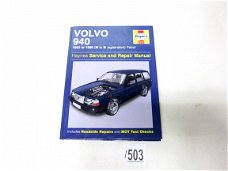 Haynes Owners Workshop Manual Volvo 940 90-96 (1503)