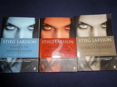 MILLENNIUM serie-STIEG LARSSON. 6 boeken - 0