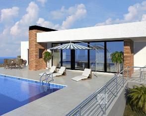 Moderne luxe bungalow met zeezicht te koop, Moraira Costa Bl - 1