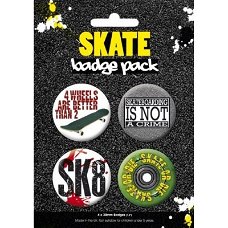 Skate buttons bij Stichting Superwens!