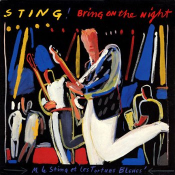 Sting - Bring On The Night -vinylLP- Jazz Rock -1986 dubbel Lp - 1