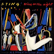 Sting -  Bring On The Night  -vinylLP- Jazz Rock   -1986  dubbel Lp