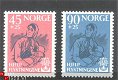 Noorwegen 1960 vluchtelingen set postfris - 1 - Thumbnail