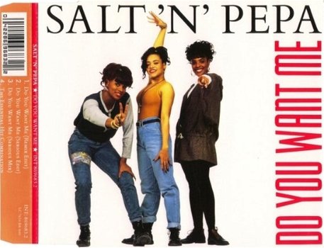 Salt 'n' Pepa - Do You Want Me 4 Track CDSingle - 1