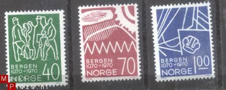 Noorwegen 1970 Bergen postfris - 1