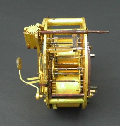 Pendule uurwerk voor onderdelen = Japy -35703 - Afbeelding 4