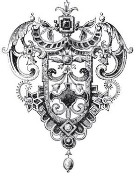 SALE NIEUW GROTE clear stempel Decorative Heart van Kaisercraft - 1