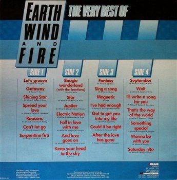 LP - Earth Wind and Fire - the very best of - 1