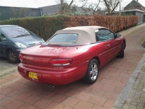 Chrysler Sebring Cabrio - 2.5 6.cilinder automaat . lpg g3 Youngtimer geen bij telling - 1