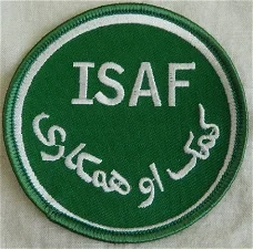 Embleem / Patch, ISAF, Koninklijke Landmacht, vanaf 2002.(Nr.1)