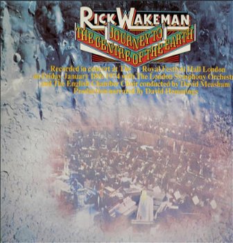 Rick Wakeman [YES] ‎– Journey To The Centre Of The Earth - Symphonic Rock- 1974 - 1