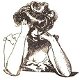 SALE Cling stempel Love Affair Sad Lady van Non Sequitur. - 1 - Thumbnail