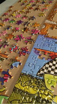 JaCaRou Puzzles - Frogs Day Off - 1000 Stukjes - 5