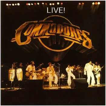 LP - Commodores - LIVE - 0