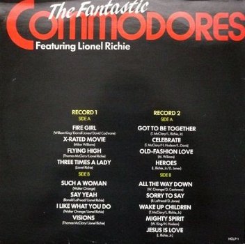 LP - The Fantastic Commodores - 2