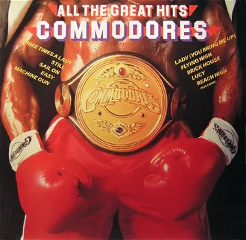 LP - Commodores - All the great hits - 0
