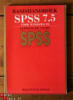 Alphons de Vocht – Basishandboek SPSS 7.5 voor Windows 95 - 1