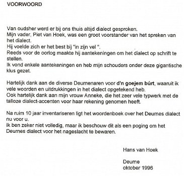 Het Deurnes dialect - 2